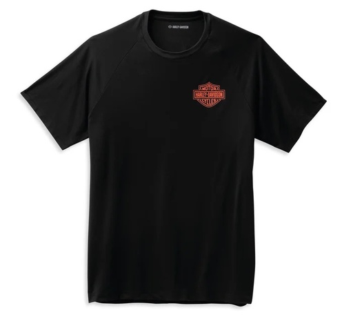 TEE-KNIT,BLACK 99054-22VM