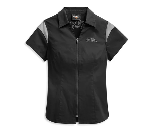 SHIRT-WOVEN,BLACK 99055-21VW