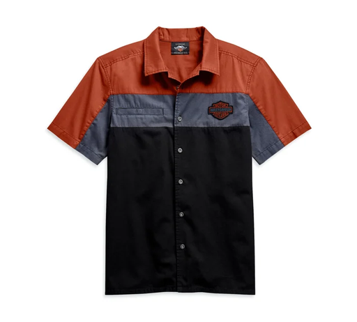 SHIRT-WOVEN,COLORBLOCK 99080-20VM