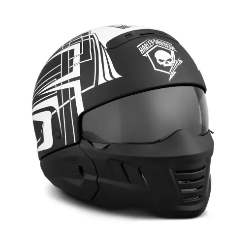 HELMET-3N1,DOT,SKULL LIGHTNIN( 98297-19VX/022L
