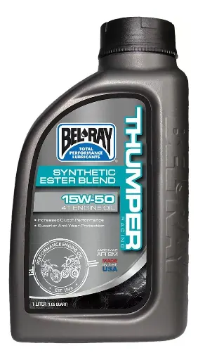 [690509200799] Bel-Ray Thumper Rac Syn Est 4T 15W-50