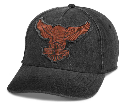 [97689-21VM] CAP-BB,WOVEN,DENIM BLACK 97689-21VM