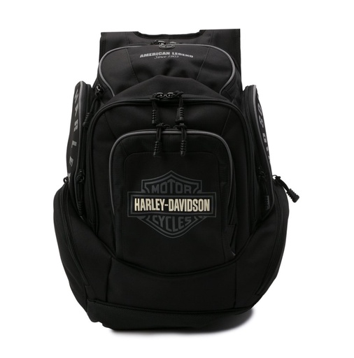[BP1900S-GRYBLK] B&S Delux Back Pack
