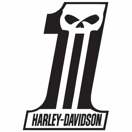 [2010521] H-D DARK CUSTOM #1 SIGN