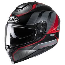 HJC C70 NIAN MC1SF NEGRO/GRIS 