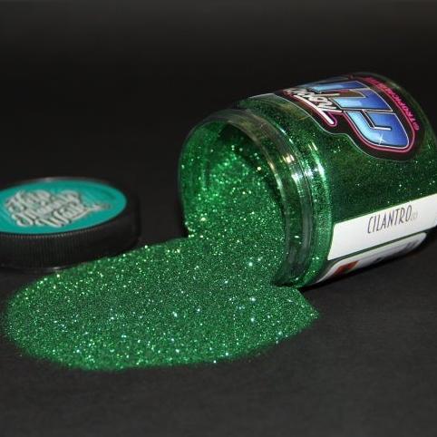 [F43  B 2.5oz Cilantro 008] Cilantro Metal Flake - 2.5oz / 0.008