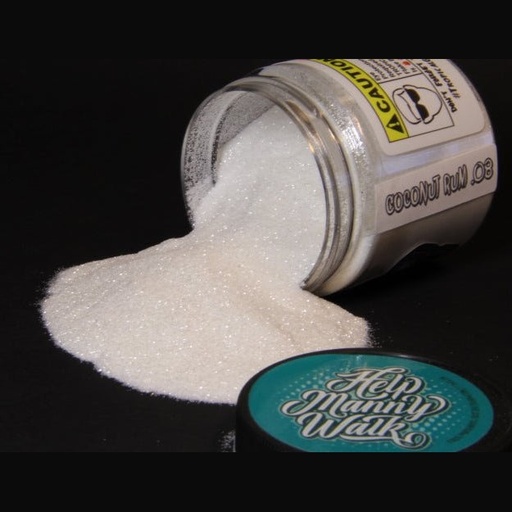 [F144 B 2.5oz Coconut R 006] Coconut Rum Metal Flake - 2.5oz / 0.006