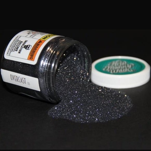 [F89 B 2.5oz Overcast 004] Overcast Metal Flake - 2.5oz / 0.004