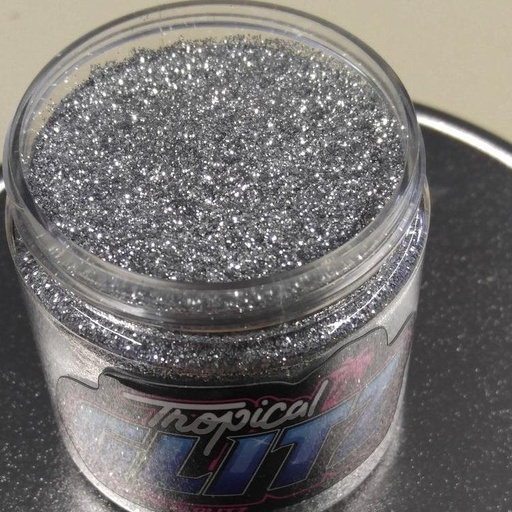 [F13 B 2.5oz Platinum P 040] Platinum Plus Metal Flake - 2.5oz / 0.40