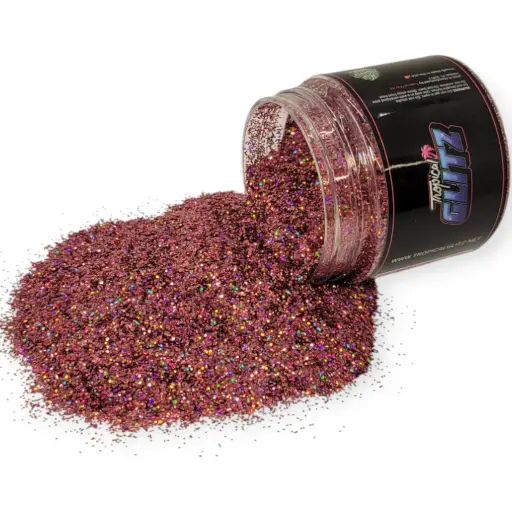 [F272 B 2.5oz Starlight Rose 008] Starlight Rose Metal Flake - 2.5oz / 0.008