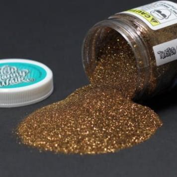 [F236 B 2.5oz Toasted C 015] Toasted Coconut Metal Flake - 2.5oz / 0.015