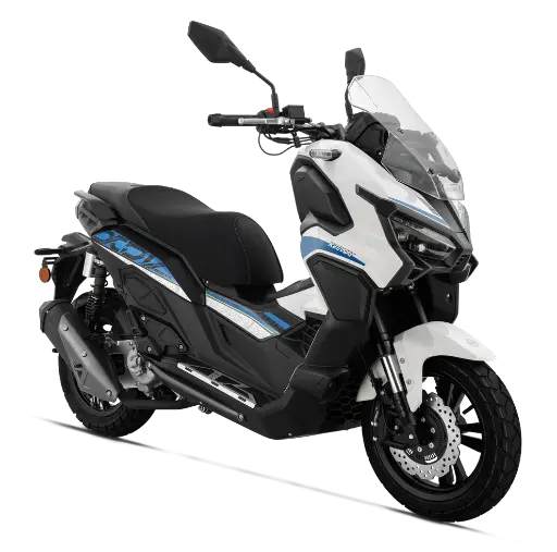 MOTOCICLETA KEEWAY VIESTE 300 XDV BLANCO